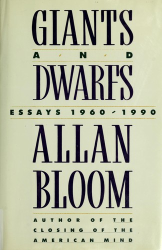 Giants and Dwarfs, Allan Bloom