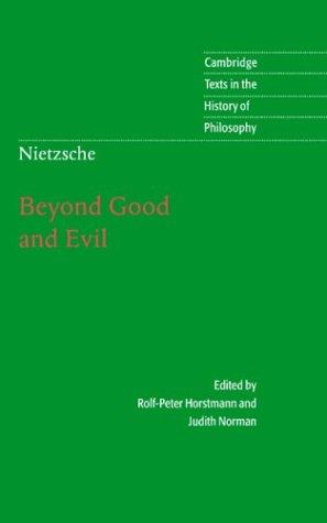 Beyond Good and Evil, Friedrich Nietzsche